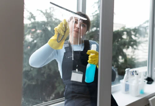 Nettoyage de vitres intérieures et extérieures à Belleau